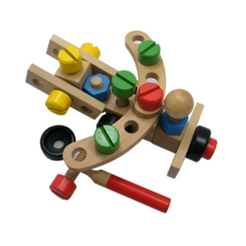 wood  car combination removable toy fun wooden math toy for kids baby assembling toys disassembly montessori Educational toy