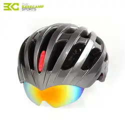 BaseCamp Лето MTB дорожный Велоспорт шлем Очки Обложка велосипед шлем 32vents Велосипедный Спорт Шлемы 3 объектива