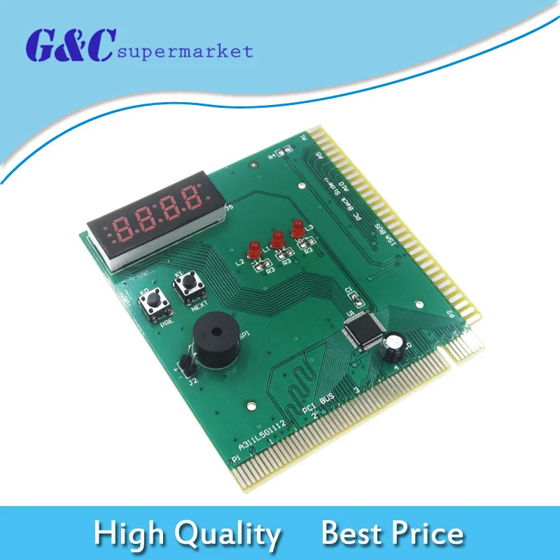 

4 Digit 3 in1 PCI-E PC Analyzer Analysis Diagnostic Card USB Card POST Card