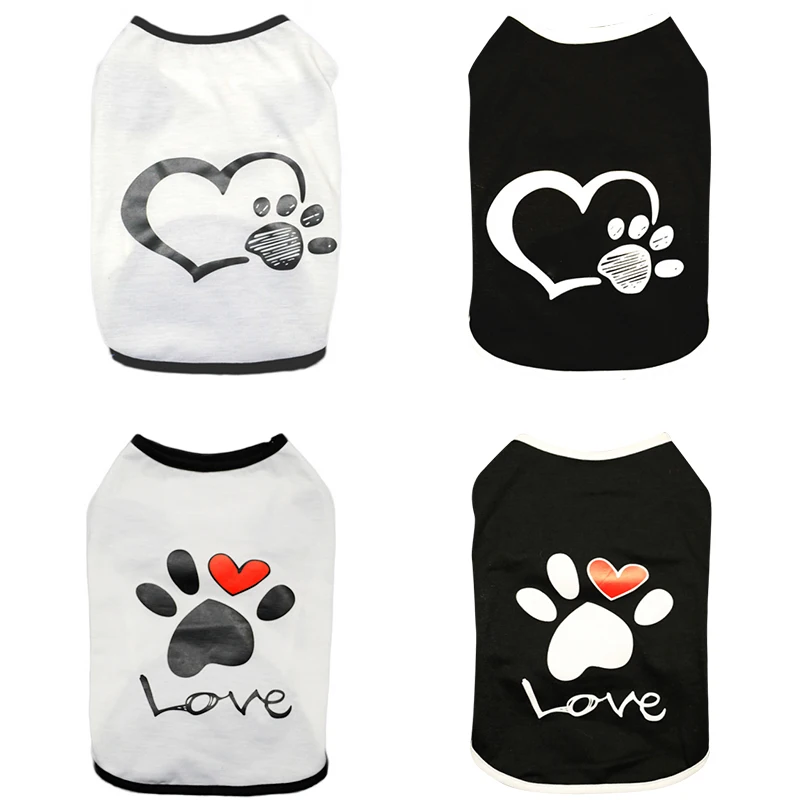 Жилет для собак летняя одежда для собак Футболка для маленьких собак футболки для кошек рубашка для щенка для йоркширского терьера одежда 20