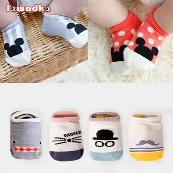 2016 New Hot sale Cotton Cute Boys Girls Baby Socks Fashion Cartoon Soft Floor Baby Sock