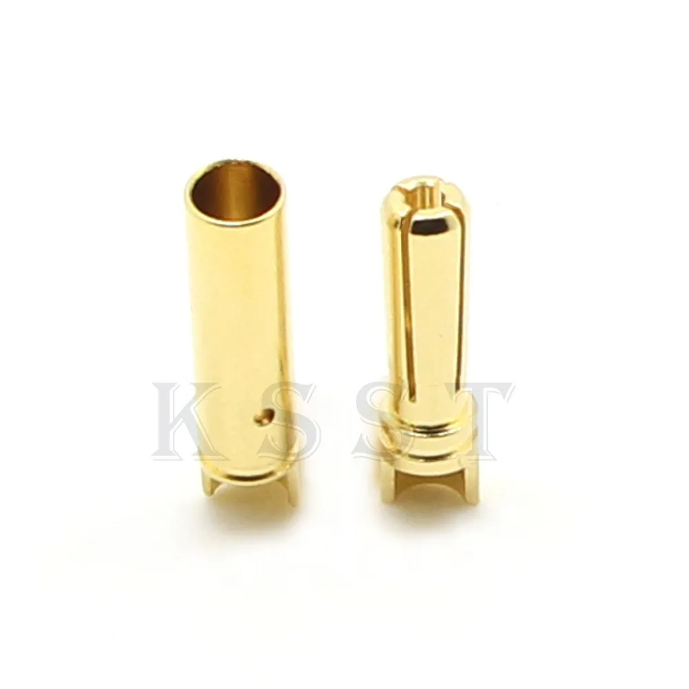 Gc4013 Free Shipping 20 Pairs 4Mm Gold Plated Bullet Connector For Rc Battery Esc And Motor Helicopter Boat Quadcopter huismerk kopen in de aanbieding Gc4013 Free Shipping 20 Pairs 4Mm Gold Plated Bullet Connector For Rc Battery Esc And Motor Helicopter Boat Quadcopter huismerk kopen in de aanbieding