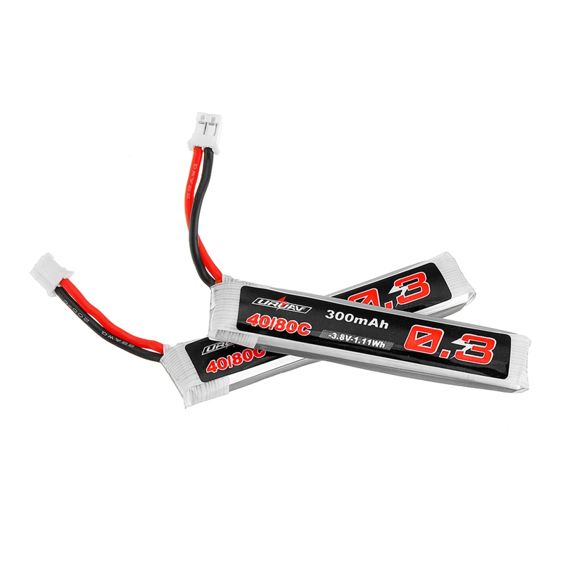 5/10 шт. URUAV 3,8 V 300mAh литий-полимерный Батарея 40/80C 1S HV 4,35 V PH2.0 для Eachine мусорная корзина Snapper6/7/8 UK65 Камера аксессуары для Дронов