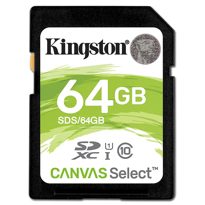 Kingston SD карта 128 Гб карта памяти класс 10 SDHC SDXC 64 ГБ 32 ГБ 16 ГБ cartao de memoria uhs-i HD видео для камеры с кардридером