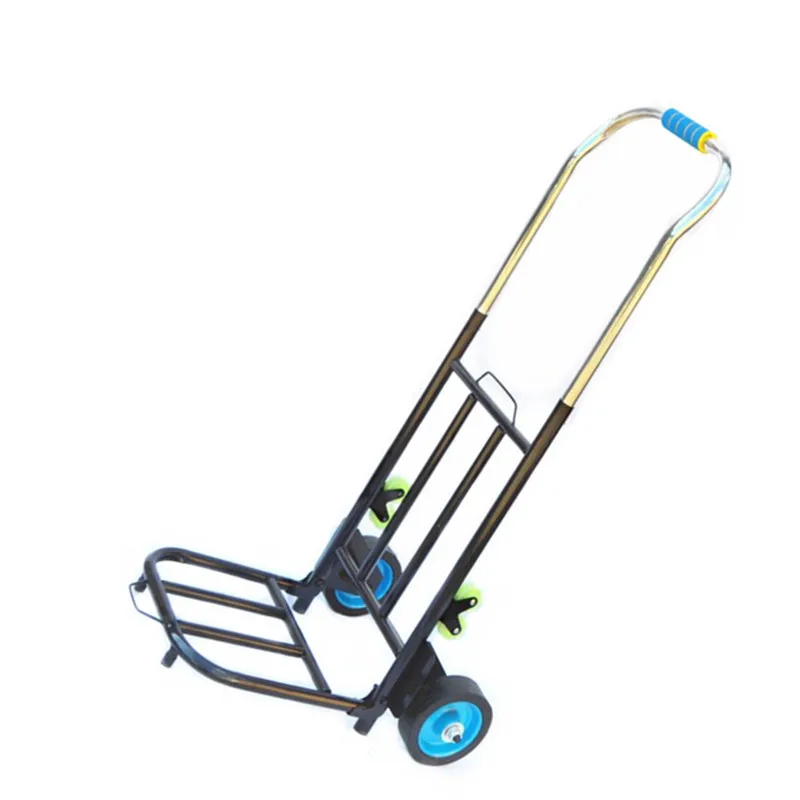 Portable Luggage Car Heavy King Folding Pull Rubber Wheel Hand Pull