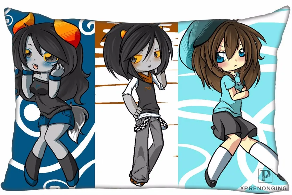

Custom Homestuck ColoUrs And Mayhe Pillow Covers Cases Rectangle Pillowcases zipper 35x45cm (One Side Print)180516-sina-13