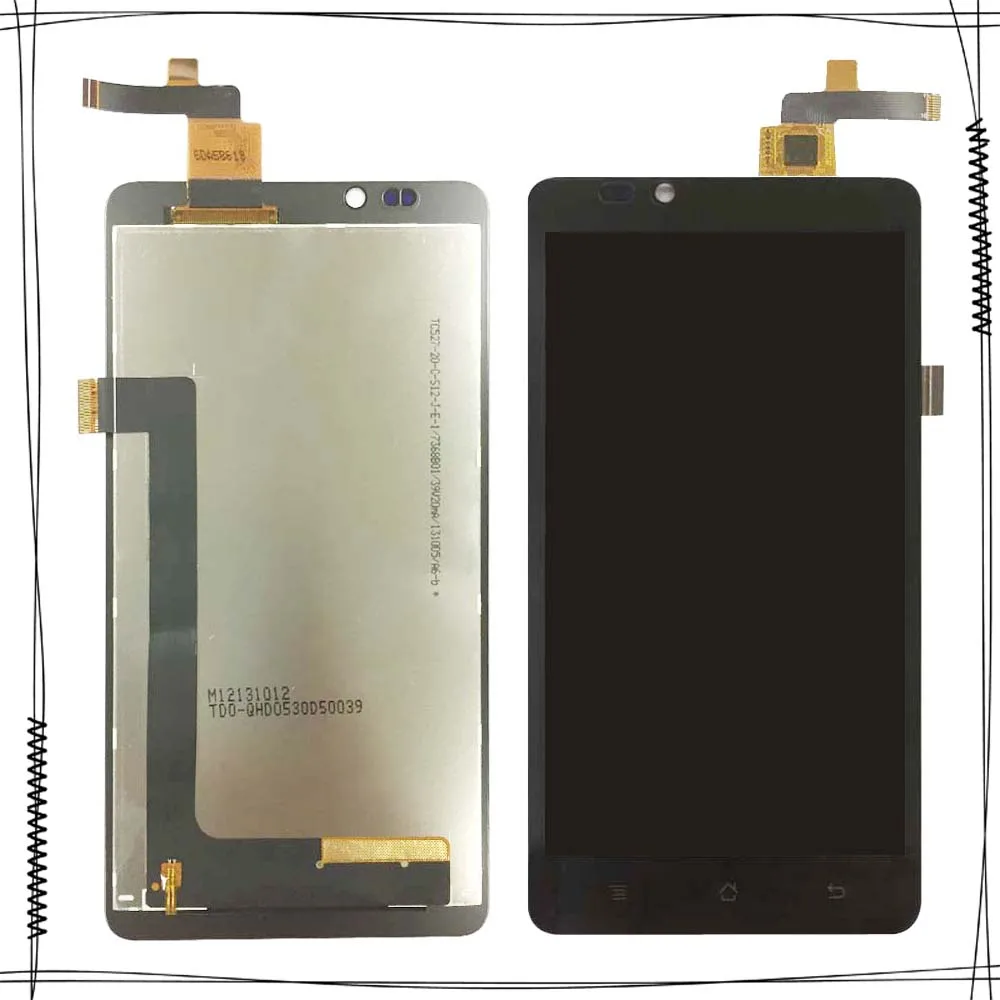 

High Quality Screen Digitizer Assembly Replacement For Highscreen Omega Prime XL LCD Display+Touch Screen