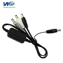 Разветвитель кабеля Внутренний 2,5 мм DC/DC конвертер кабель 12 V-12 V 9V 5V 1A понижающий кабель