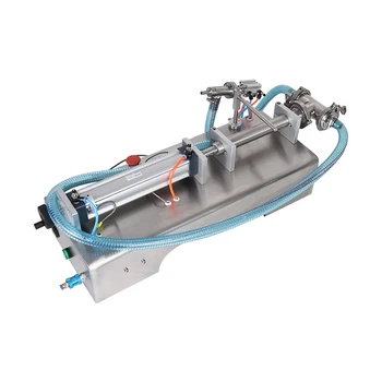 

1 pcs 5-100 ML Semi automatic Pneumatic liquid filling machine filling shampoo perfume beverage packer