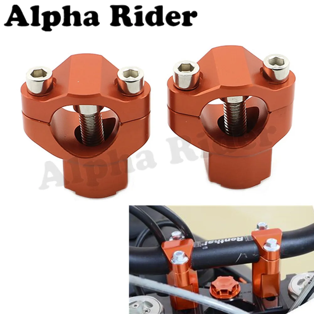 

28MM Drag Handlebar Risers Fat Bar Mount Clamp for KTM SX SX-F SXF EXC XC XC-W 125 250 300 350 400 450 500 505 525 530 2000-2016