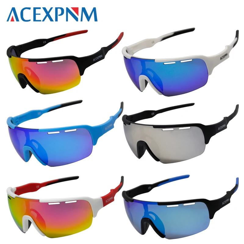 Спортивные поляризационные очки для велоспорта, очки для горного велосипеда, велосипедные очки с 4 линзами, велосипедные очки с защитой от уф400 лучей