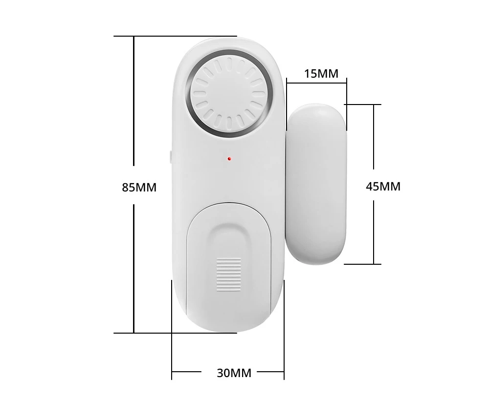 D1 беспроводной независимый датчик двери магнитный автономный маленький дверной оконный дектор сигнализация защита безопасности домашняя охранная сигнализация