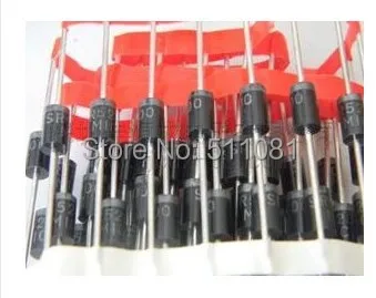 

10PCS SR5200 Schottky Barrier Rectifier Diode 5A 200V DO-201AD