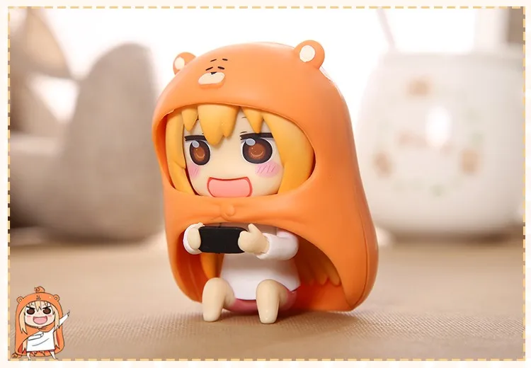 Новая Манга Аниме Himouto Умару Чан 10 см хорошая улыбка Nendoroid 524# фигурка