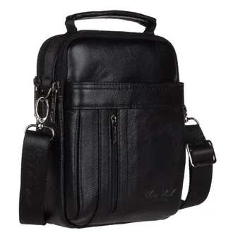 

Men High Quality Genuine Leather Cowhide Handbag Business Shoulder Bag Casual Messenger Crossbody Bags For Tote Handbags