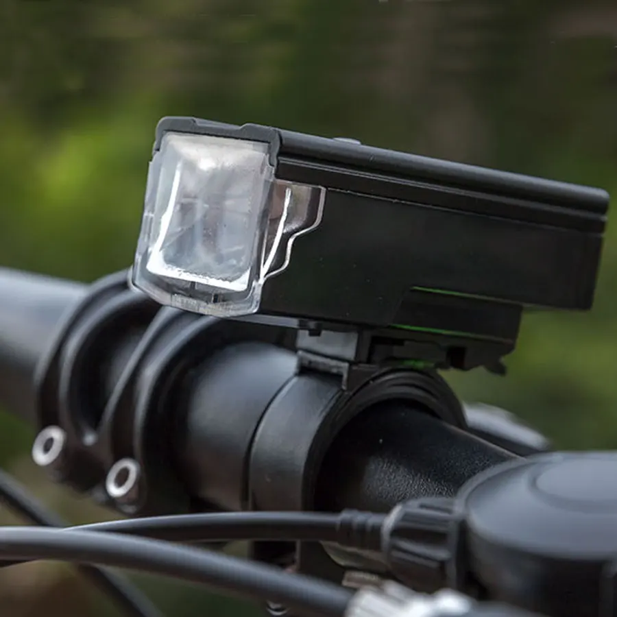 BASECAMP Rechargeable Bike Light Real 260 Lumen 3 Modes LED Headlight