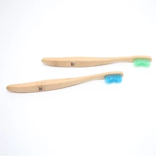 2 шт./компл. Управление по санитарному надзору за качеством пищевых продуктов и медикаментов Сертификация среднего жесткие щетинки Толстая ручка для взрослых зубная щетка из натурального бамбука электрическая зубная щетка