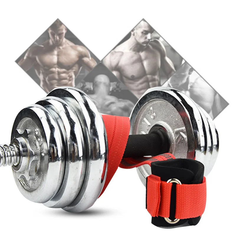 

Fitness Weightlifting Wrist Straps Bundle for Men and Women Wraps Weight For A Heavy Powerlifting Grip Hooks with Padded Support XR-Hot