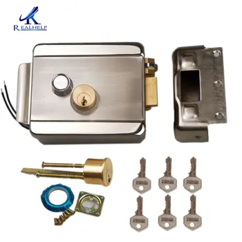 Access Entry Security System Wired Electric door Lock DC12V Motor Lock Video Intercom Doorbell Door Access Control System