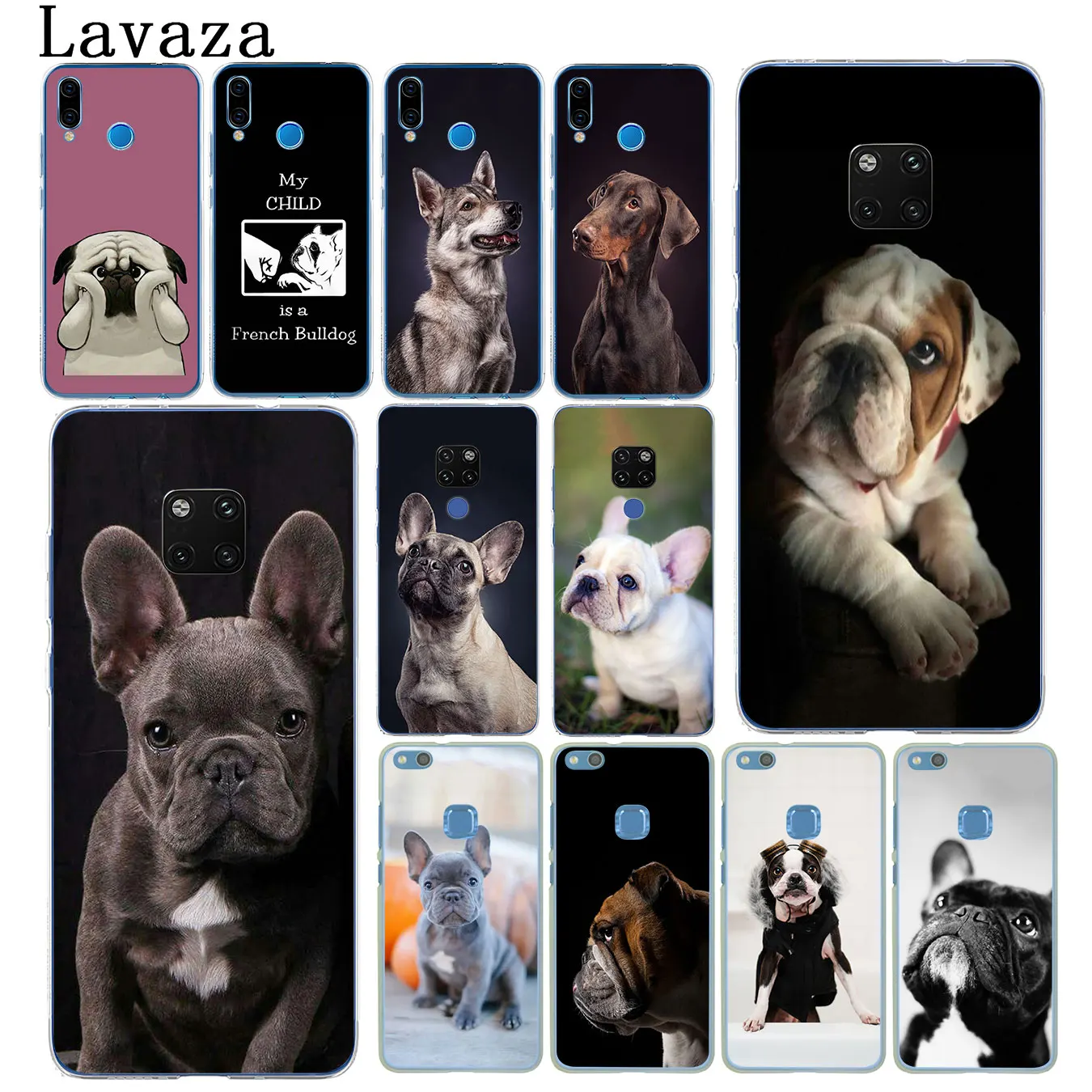 Чехол для телефона Lavaza Dog cute Bulldog Puppies Huawei Mate 30 10 20 Pro Lite Nova 5I 4 3i 3 2i 2 Y6 Prime | Мобильные