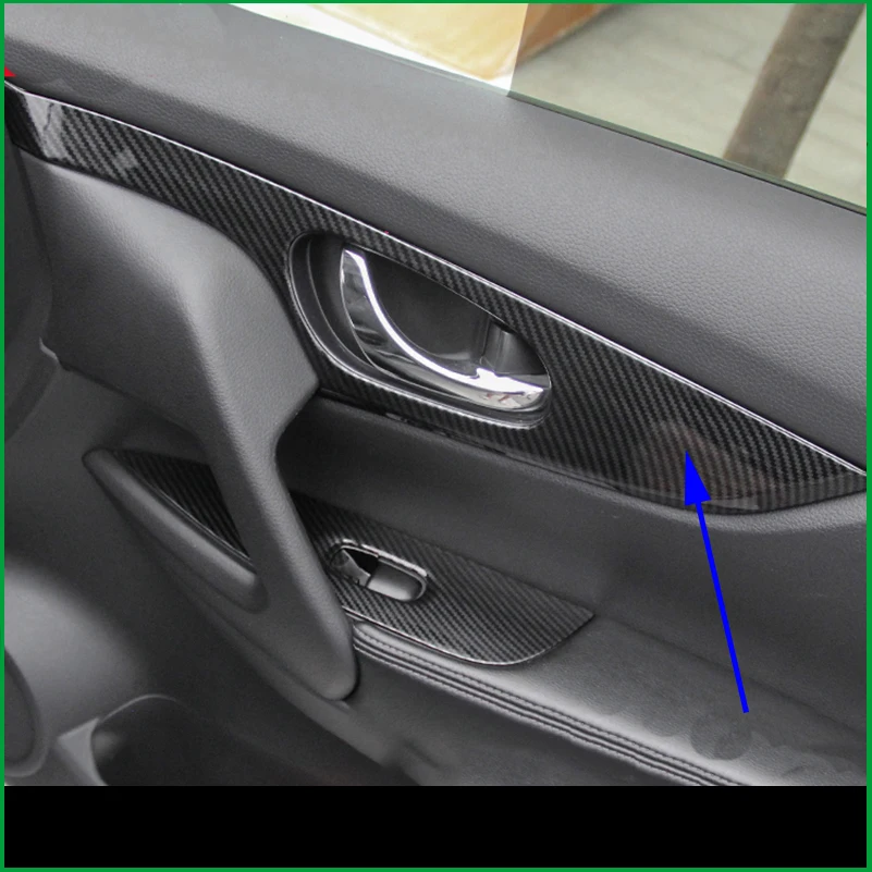 Для Nissan Rogue X Trail XTrail T32 2014 2017 Автомобильная внутренняя дверная ручка Чаша рама