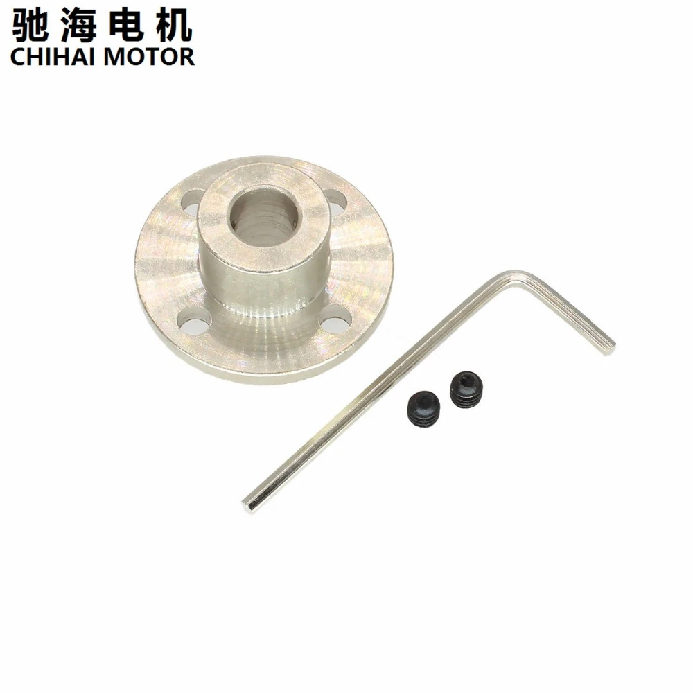 ChiHai Motor High Hardness Metal Flange Shaft Coupling Rigid Flange