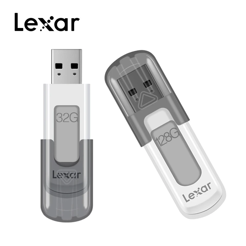 100% Оригинальный Lexar JumpDrive V100 флеш-накопитель usb 3,0 32 ГБ флэш-накопитель 64 ГБ chiavetta usb 128 ГБ флеш-накопитель