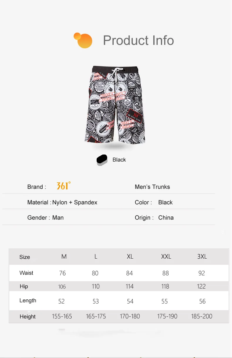 361 мужские пляжные шорты Mnes swim ming Surfing пляжные брюки Спортивный Быстросохнущий мужские плавки трусы боксеры костюм Мужская одежда для плавания