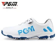 Pgm/Мужская обувь для гольфа; Профессиональные Водонепроницаемые кроссовки для тренировок; Нескользящая дышащая обувь; вращающаяся обувь; D0470