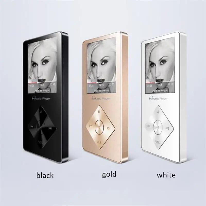 2018 Top Quality HIFI Alloy MP4 Player 8GB Supports TF
