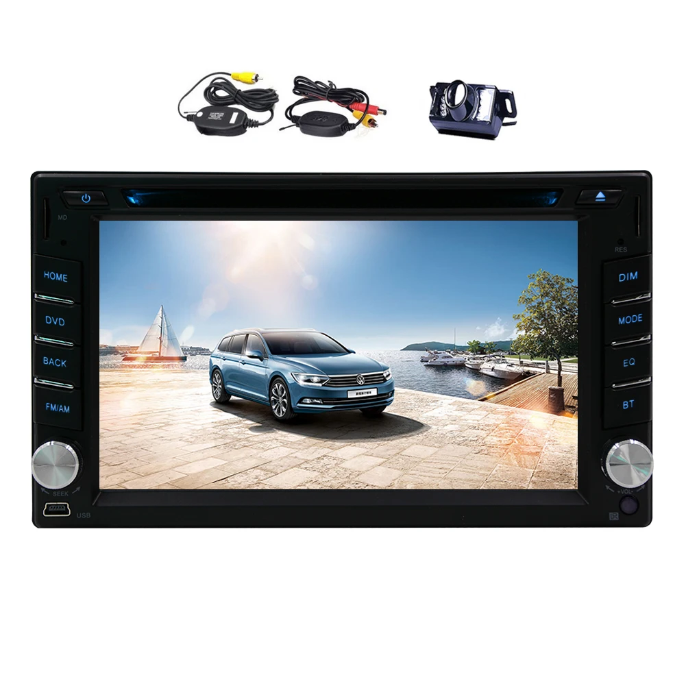 Clearance Radio Stereo Touchscreen Autoradio System Video MP4 RDS Universal Receiver Map Auto In Dash Movie GPS Car DVD EQ 1