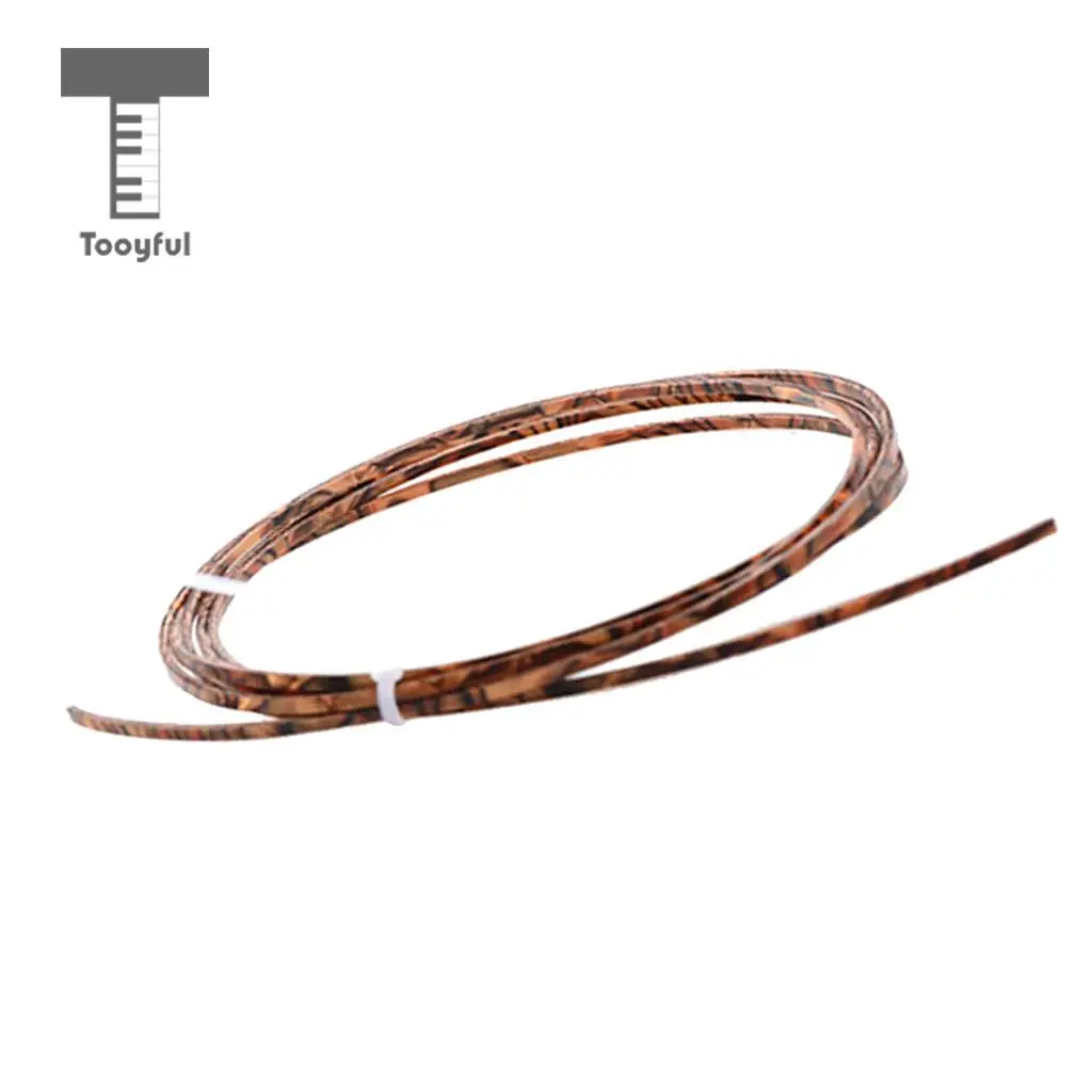 Tooyful Celluloid Guitar Binding Purfling Strip for Guitar Body Project Supplies