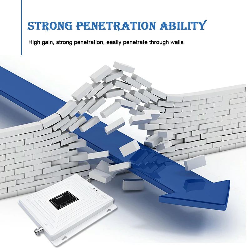Lintratek GSM 2G 3G 4G Repeater 900 1800 2100