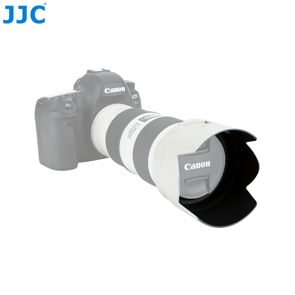 JJC LH-78B белая бленда для объектива Canon EF 70-200 мм f/4L IS II USM заменяет ET-78B позволяет поставить 72 мм фильтр и крышку объектива