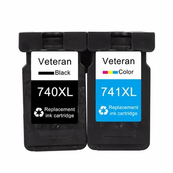

Veteran PG 740 CL 741 Ink Cartridge for Canon PG-740 CL-741 PG740 CL741 for Pixma MX517 MX437 MX377 MG3170 MG2170 Printers