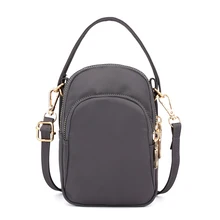 Новое поступление, Женская мини сумка на плечо, модные сумки-мессенджеры для девочек, детские нейлоновые сумки через плечо для девочек, милая сумка на молнии разных цветов