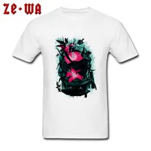 Juego el último de nosotros camiseta contra las bacterias Starwar estampado camiseta Vintage de manga corta de los hombres Slim Fit moda camiseta de otoño