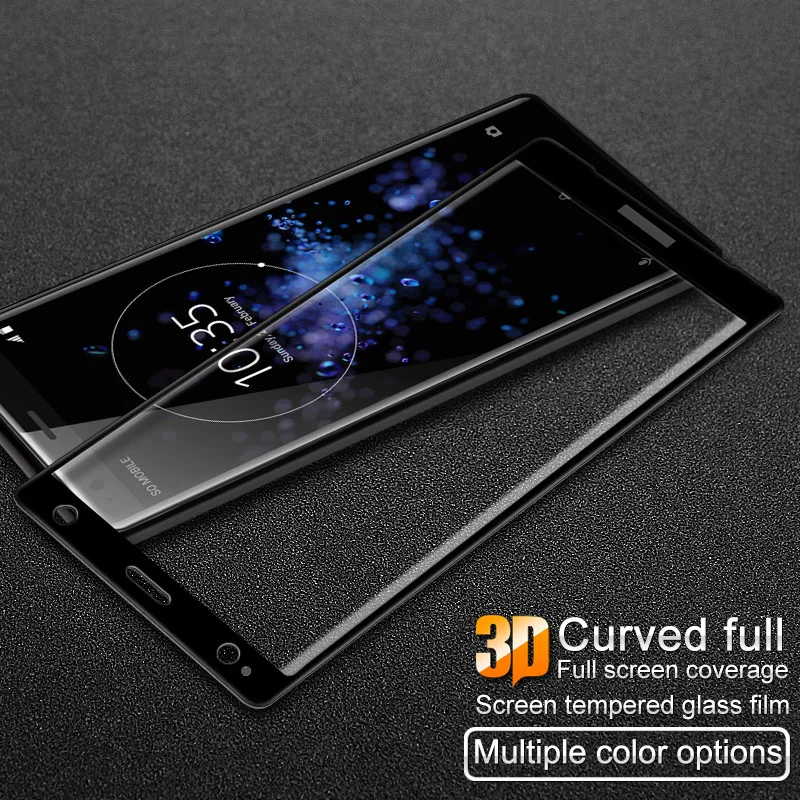 Для sony Xperia XZ2 компактный Стекло пленка iMAK Anti-Explosion 3D полный фильм для закаленное