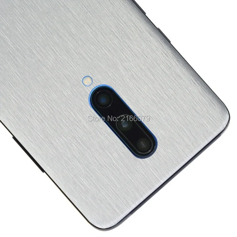 Задняя крышка для OnePlus 7 7T Pro 6 6T матовая металлическая наклейка защитная пленка