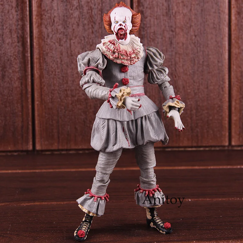 

NECA Stephen King's It Pennywise Horror Movie Action Figures PVC Collectible Model Toy