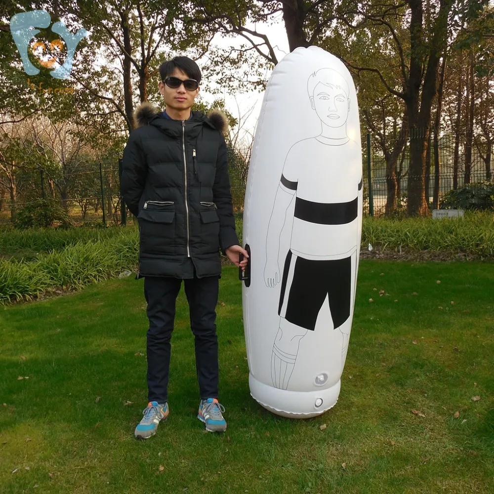 Sports Dummies Goalkeeper Defender Football Tumbler Mannequin Shield