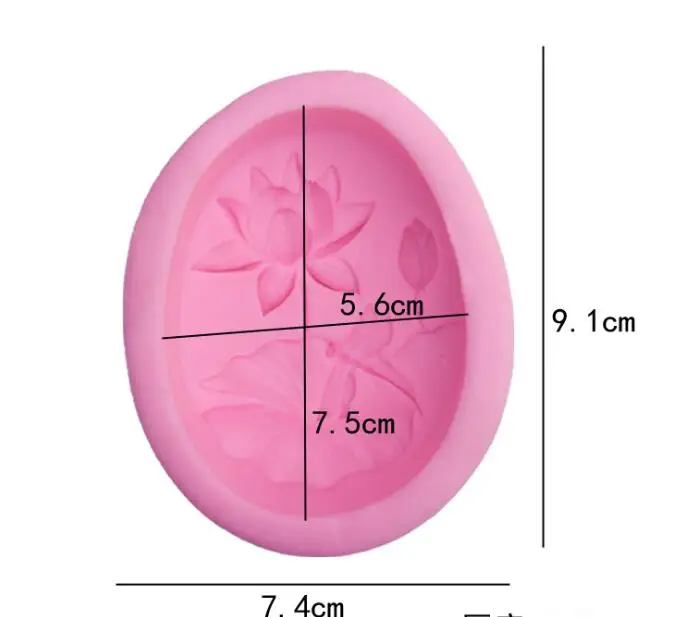 DIY Лотос силиконовые помадки мыло формы для украшения форма для шоколада мини стиль конфеты глина плесень