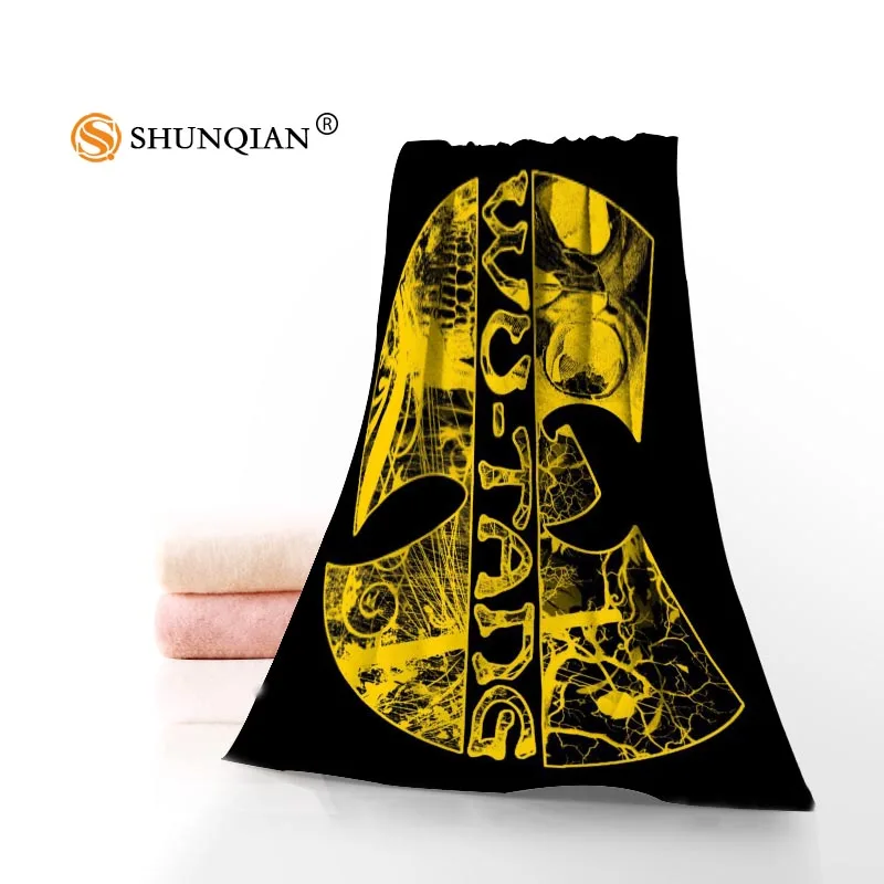 Новое пользовательское полотенце Wu Tang Хлопковое с принтом лица/банные полотенца