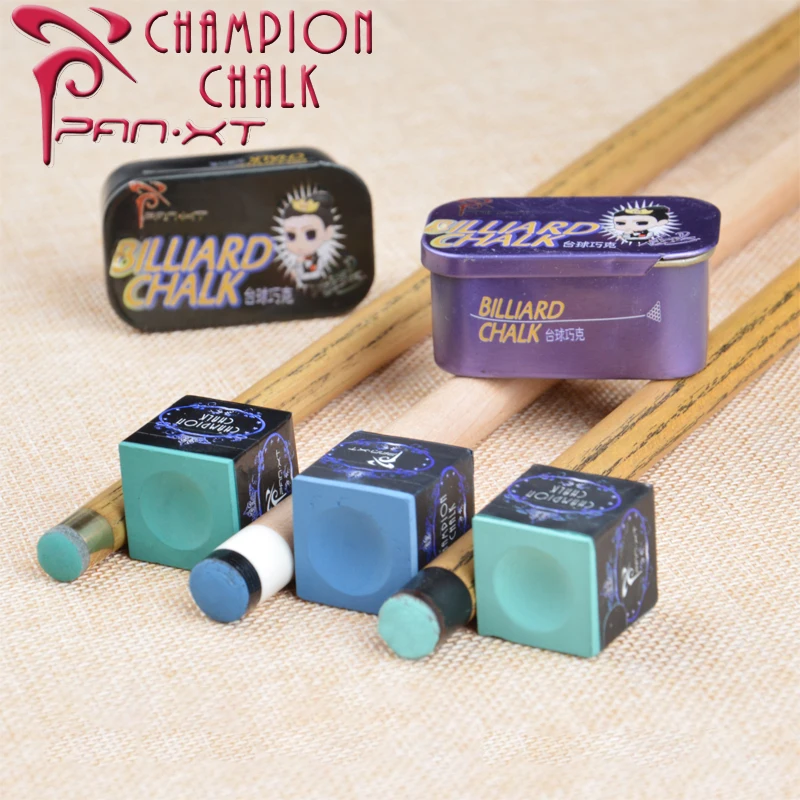 

PXT Pan XT Pool Cue Billiard Cue Tailor-made Chalk Snooker Chalk Powder Pool Chalk 2 Pieces Per Box Billiard Accessories 2019