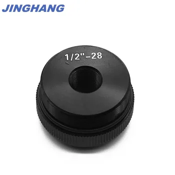 

For 1/2"x28 Maglite C Cell Thread Adapter Tail End Cap Black, Free & Fast USPS Shipping From US STOCK