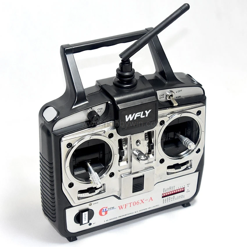 Радиосистема WFLY 2 4G модель 4 ГГц 6 канальная левая дроссельная заслонка для