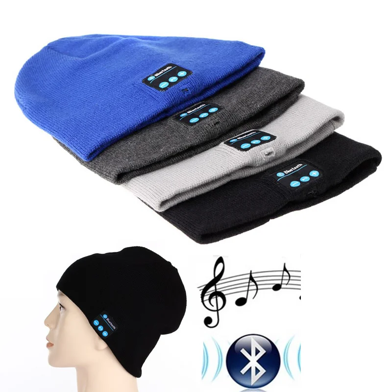Wireless Bluetooth headphones Music hat Smart Caps Headset earphone