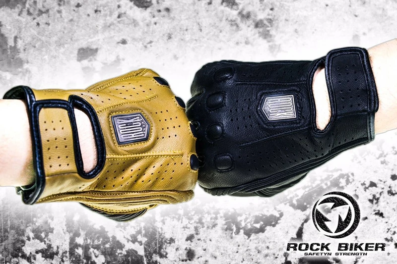 Рок байкерские гоночные перчатки из углеродного волокна кожаные перчатки для бега/мотоциклетные внедорожные перчатки полный палец водонепроницаемый 2 цвета