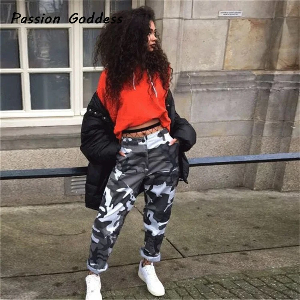Harajuku Donne Pantalon Rosa Militare Camouflage Patchwork Jeans Pantaloni  Pantalon Mujer Jogger Pantaloni Lady Slim Fit Cargo Capris|pants  ladies|pantalones mujerwomen pantalon - AliExpress