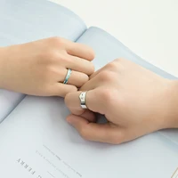 Thaya заканчивается земли дизайн перстни s925 Silver Sky Blue Wave Медузы тропический кольцо Для женщин турецкий элегантные ювелирные изделия